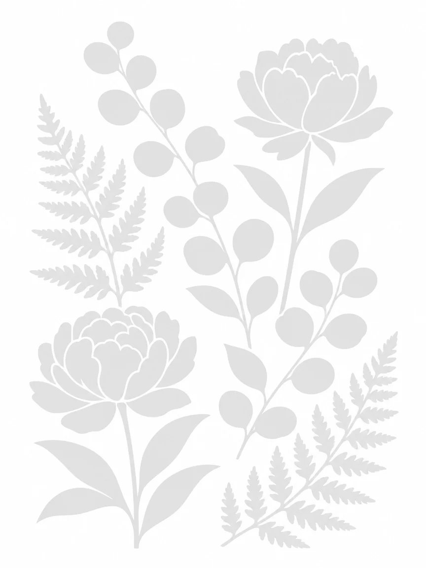 La même page gris-guide, coloriée à gauche avec un seul crayon, encore grise à droite